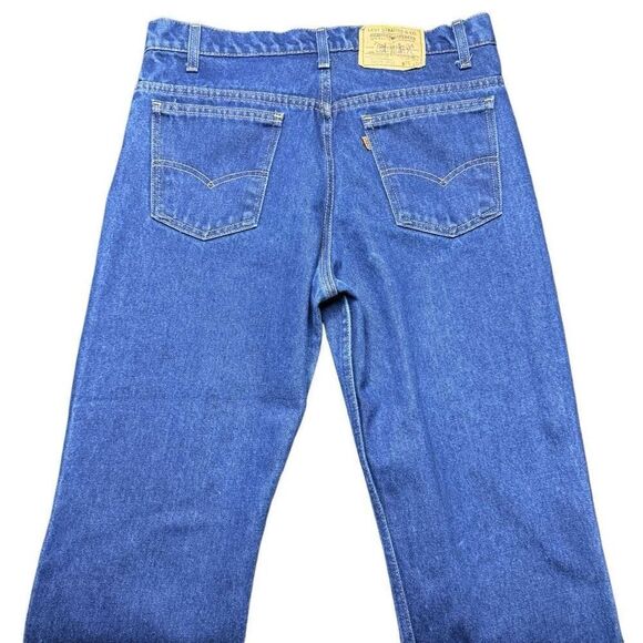 Vintage Levi’s Orange Tab 80s 20508 0914 Jeans Men’s 36x28 HEMMED MADE IN USA - Picture 2 of 8